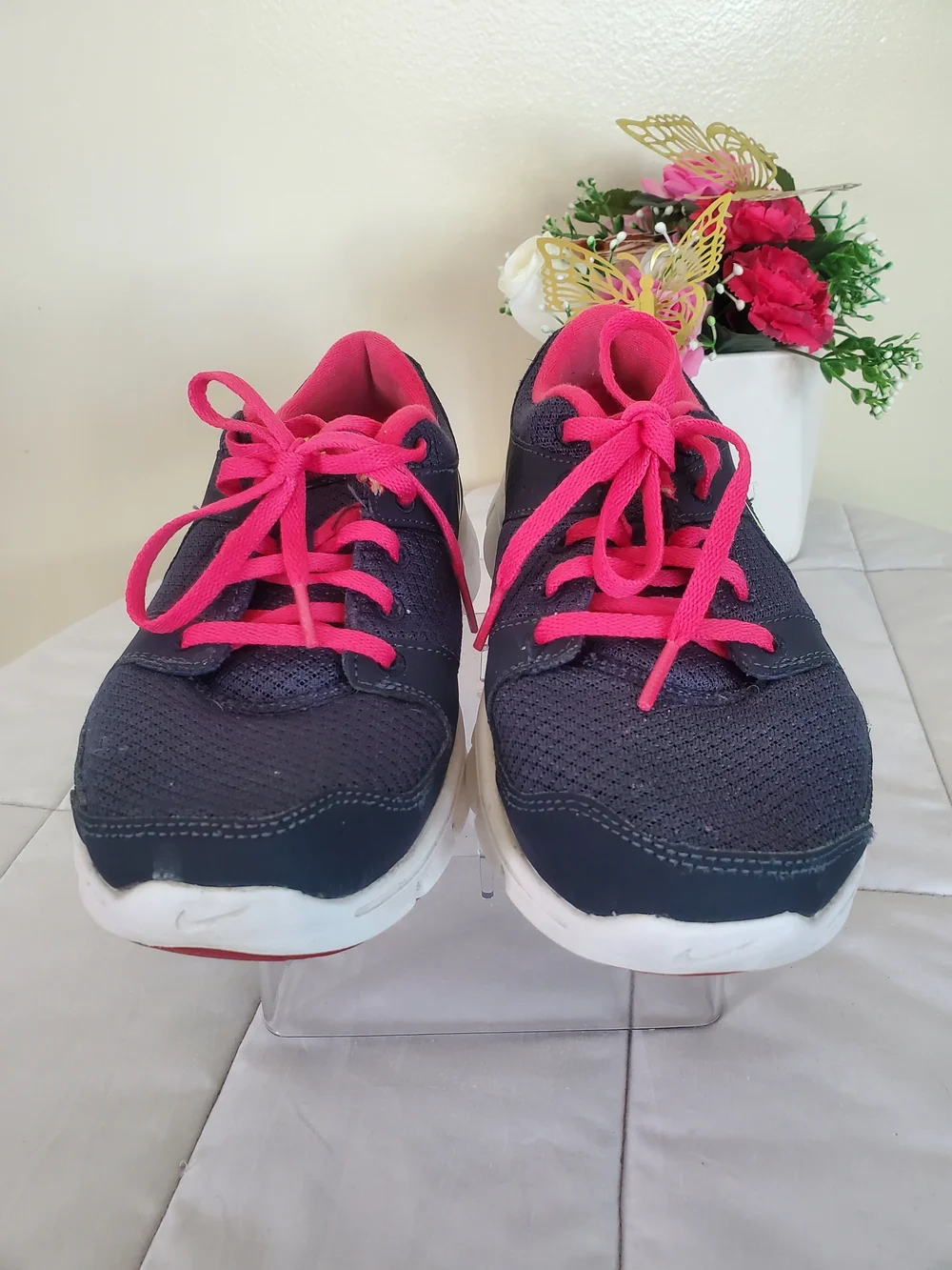 Nike Flex Experience Run Women's Navy Running Shoes Size 7.5